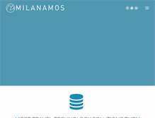 Tablet Screenshot of milanamos.com